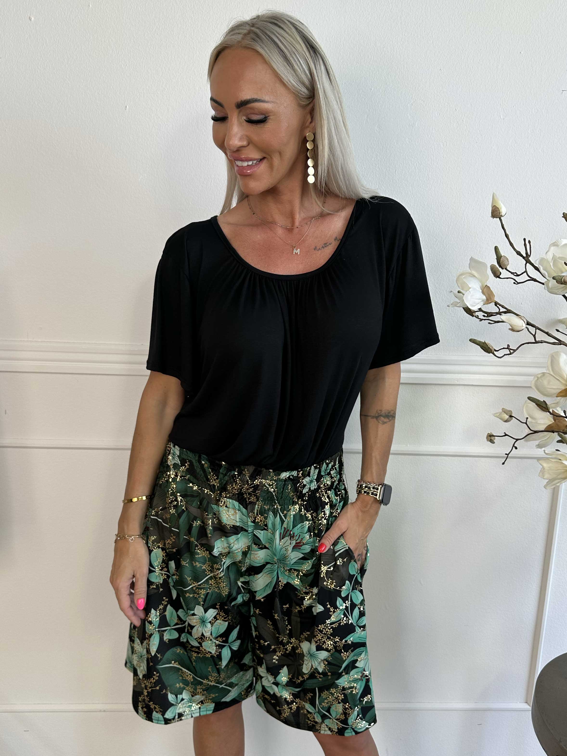 Pams Short Knickers - Elastiske shorts med elastikkant